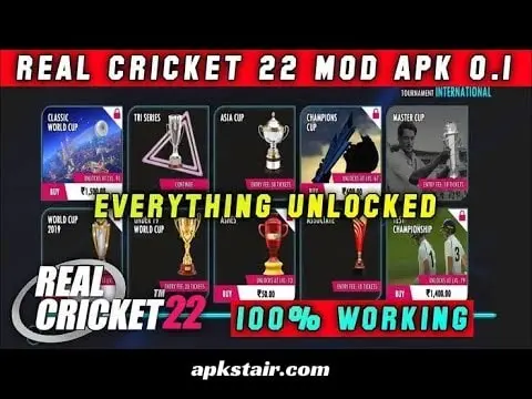 Real Cricket 22 Hack Apk